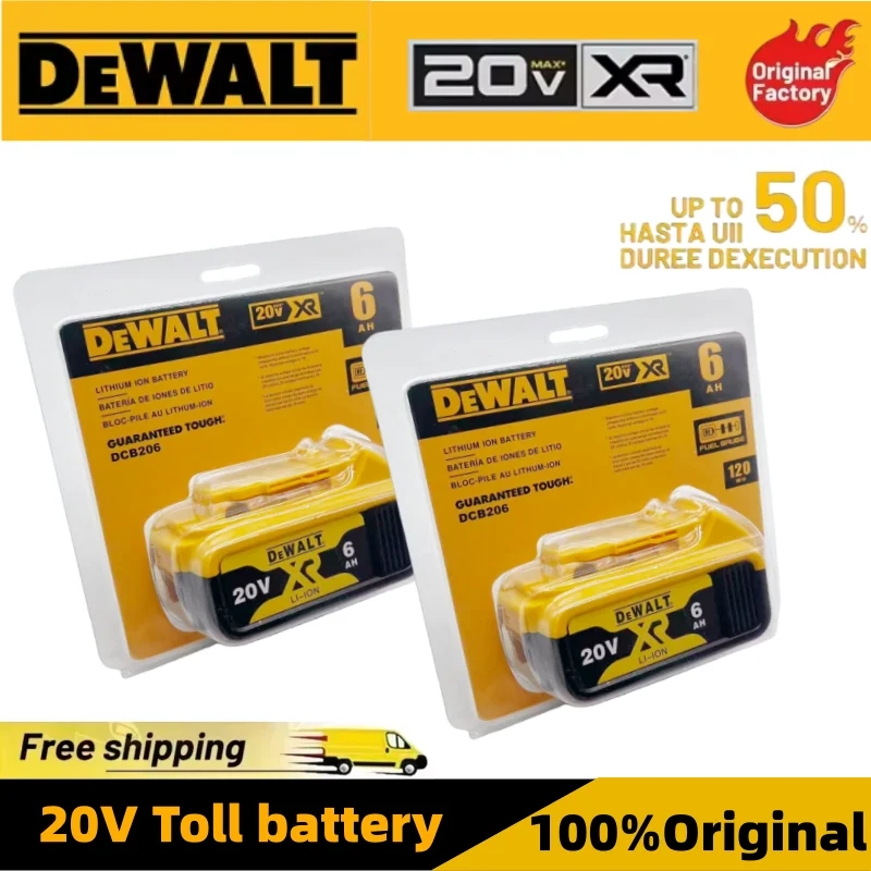 60V 50Ah Electric Scooter Battery - 100% 오리지널 20V 6.0Ah MAX 배터리