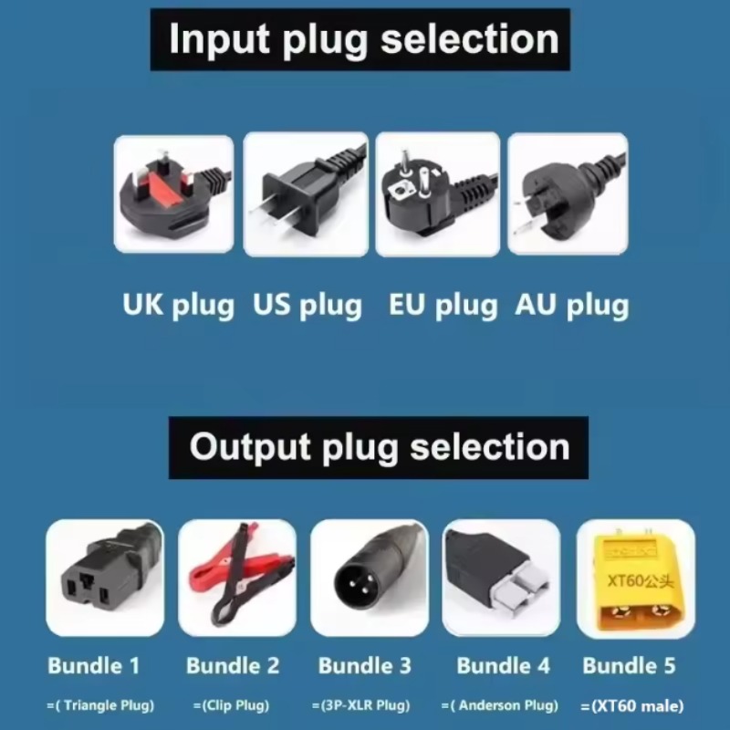 84V 20A Smart Charger - 72V 2-8A 2-9.5A 2-15A 2-20A 알루미늄