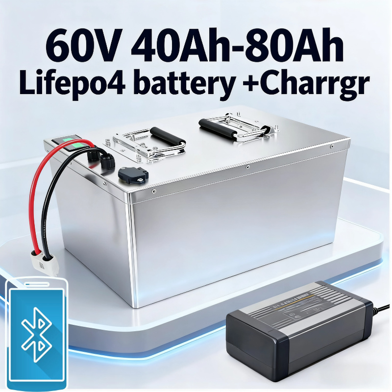 60V 50Ah Electric Scooter Battery - 60V 리튬인산철 배터리 40Ah 50Ah 60Ah