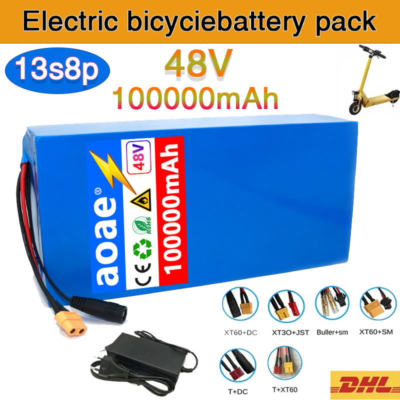 60V 50Ah Electric Scooter Battery - 13S8P 48V 100ah 리튬 배터리 팩
