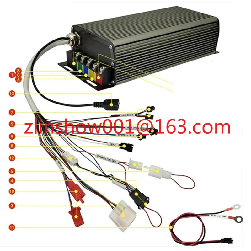 72V 100A 5000W 홀 센서 사인파 프로그래밍  - 72V 100A Sabvoton Controller 리뷰 및 가격