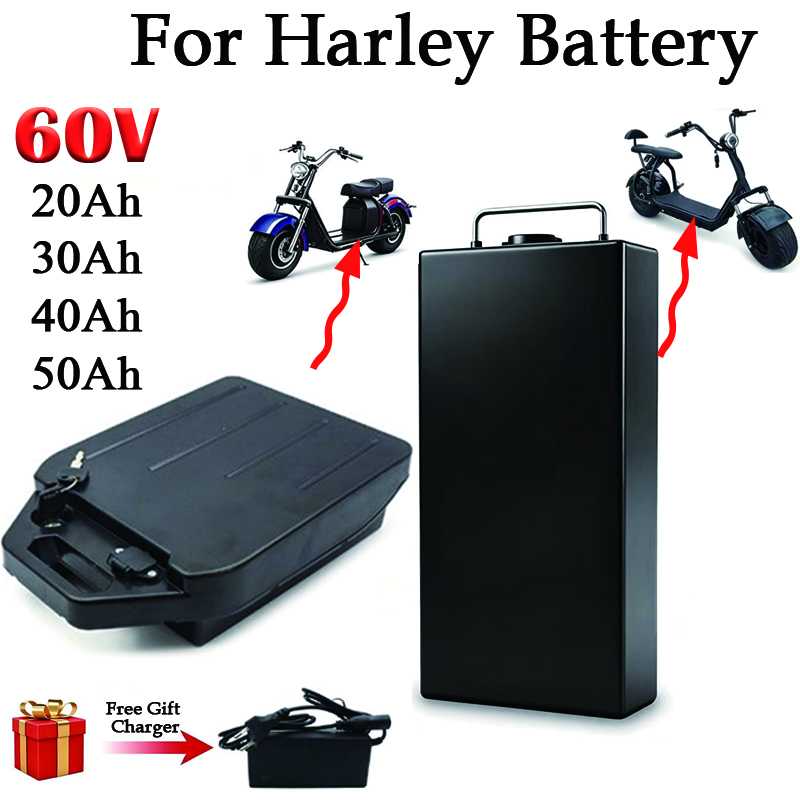 할리 배터리 60V 20Ah 30Ah 40Ah 전기 오 - 60V 50Ah Electric Scooter Battery 리뷰 및 가격