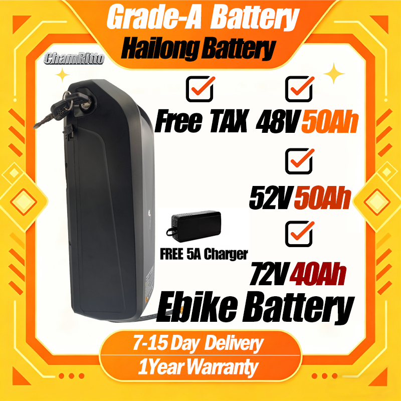 48V 50AH 52V 36V 30AH 전기자전거 배터 - 72V 50Ah 21700 Lithium Battery 리뷰 및 가격
