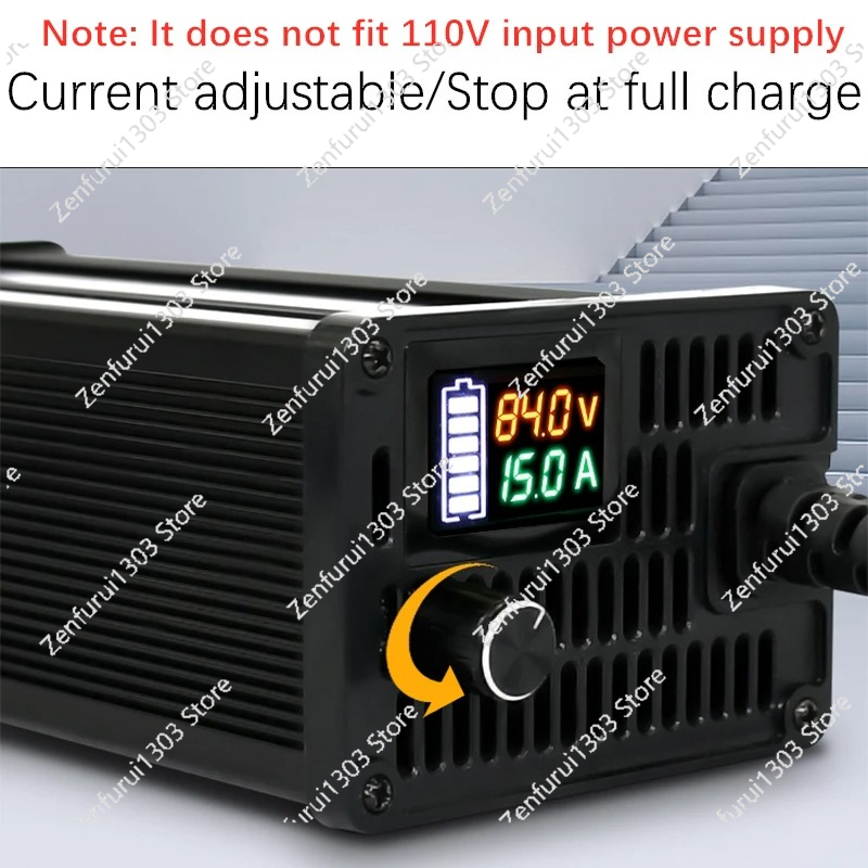 10A 15A 24V 48V 58.4V 72V 60V  - 72V 15A Fast Charger 리뷰 및 가격