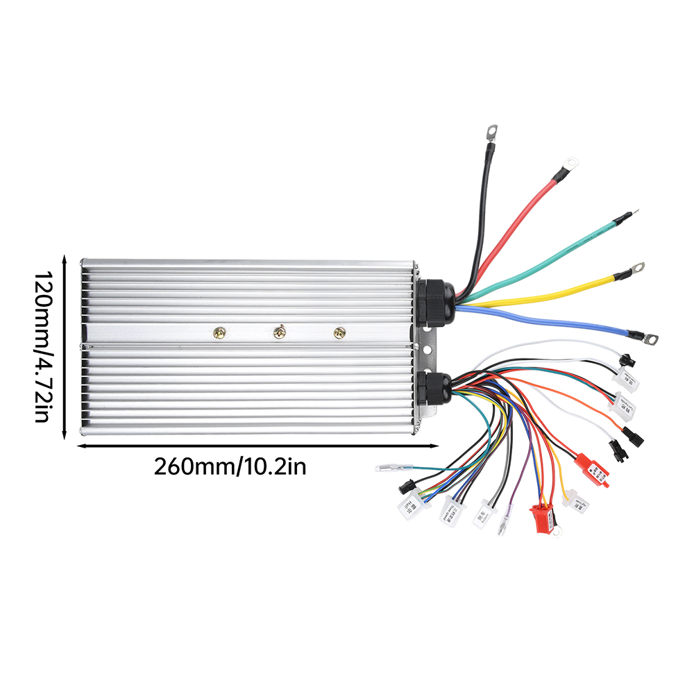 48V 60V 72V 84V 5000W 브러시리스 모터 - 72V 100A Sabvoton Controller 리뷰 및 가격