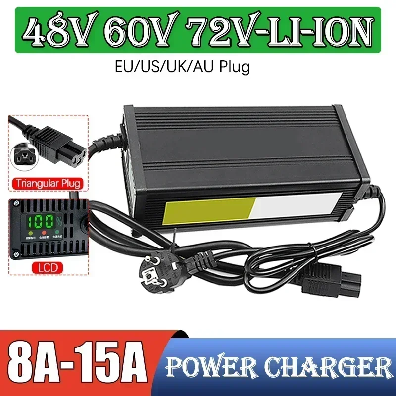 48V 60V 72V 전기 자동차 리튬 배터리 충전기  - 72V 15A Fast Charger 리뷰 및 가격